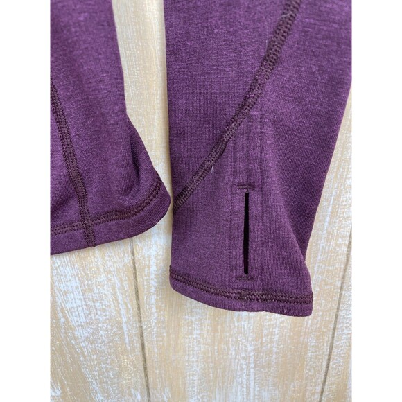 Patagonia Performance Baselayer Capilene Zip Pullover Hoodie Women’s S Purple - Picture 4 of 10